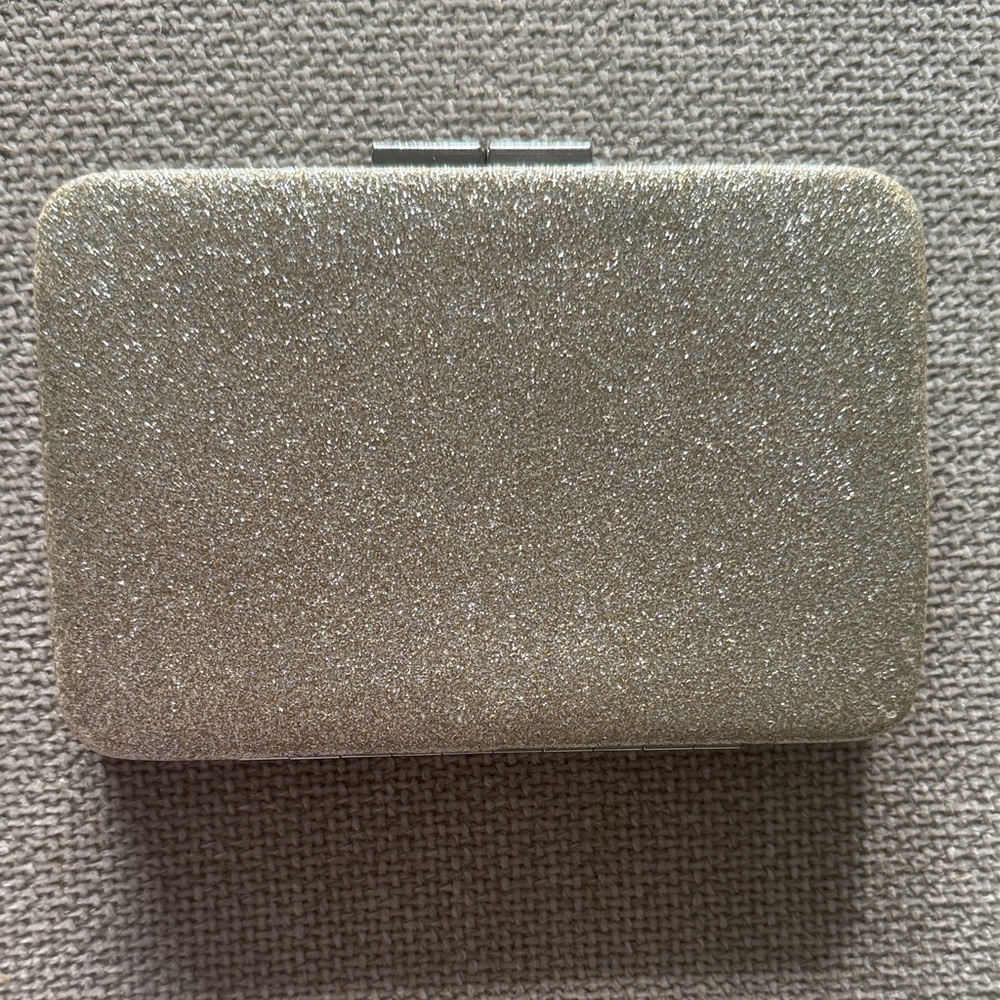 Glittery Gold Clutch
